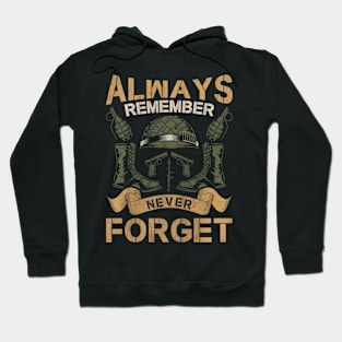 Always Remember Never Forget Hoodie